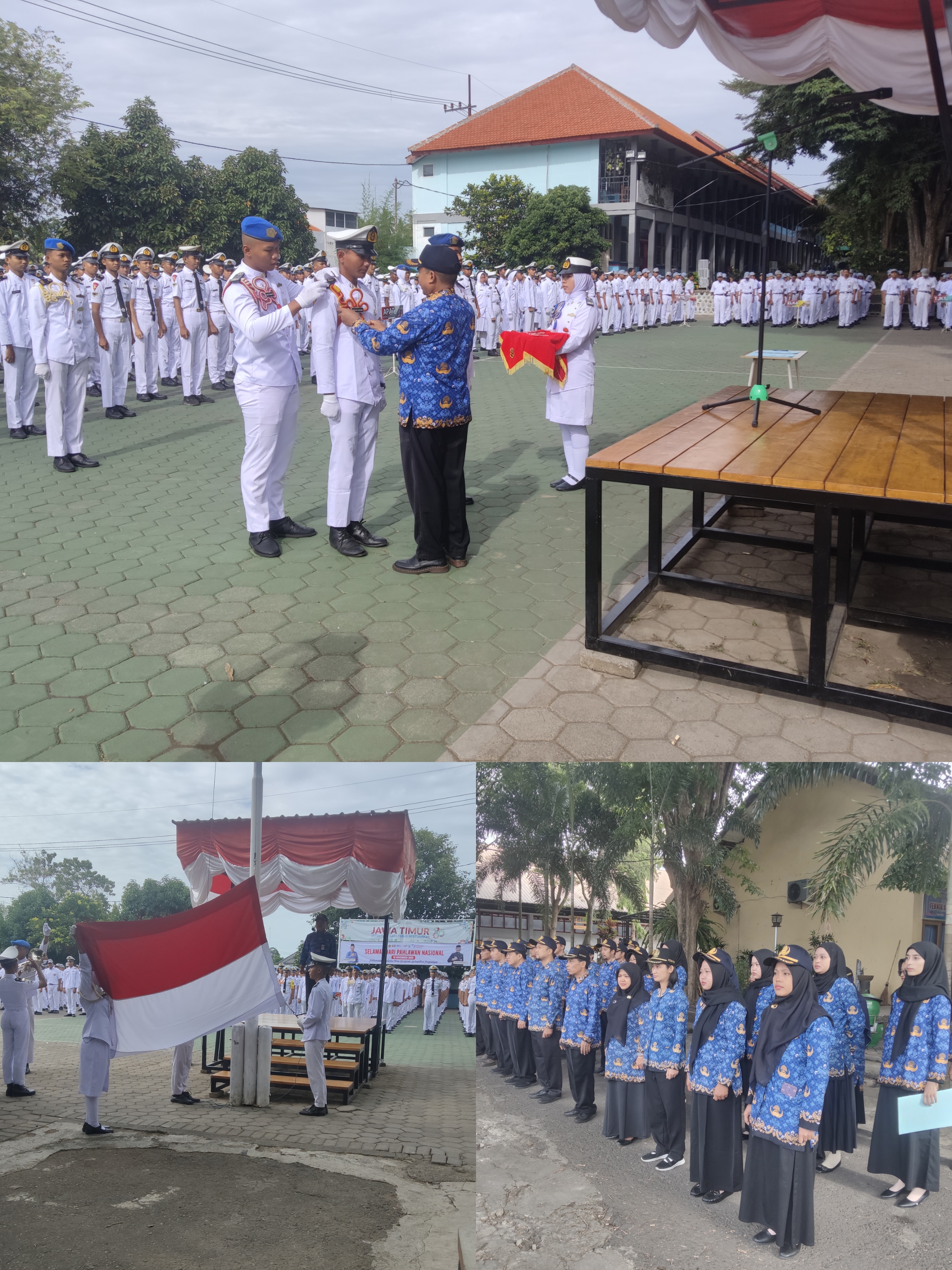 Upacara Bendera Dalam Rangka Memperingati Hari Pahlawan Nasional