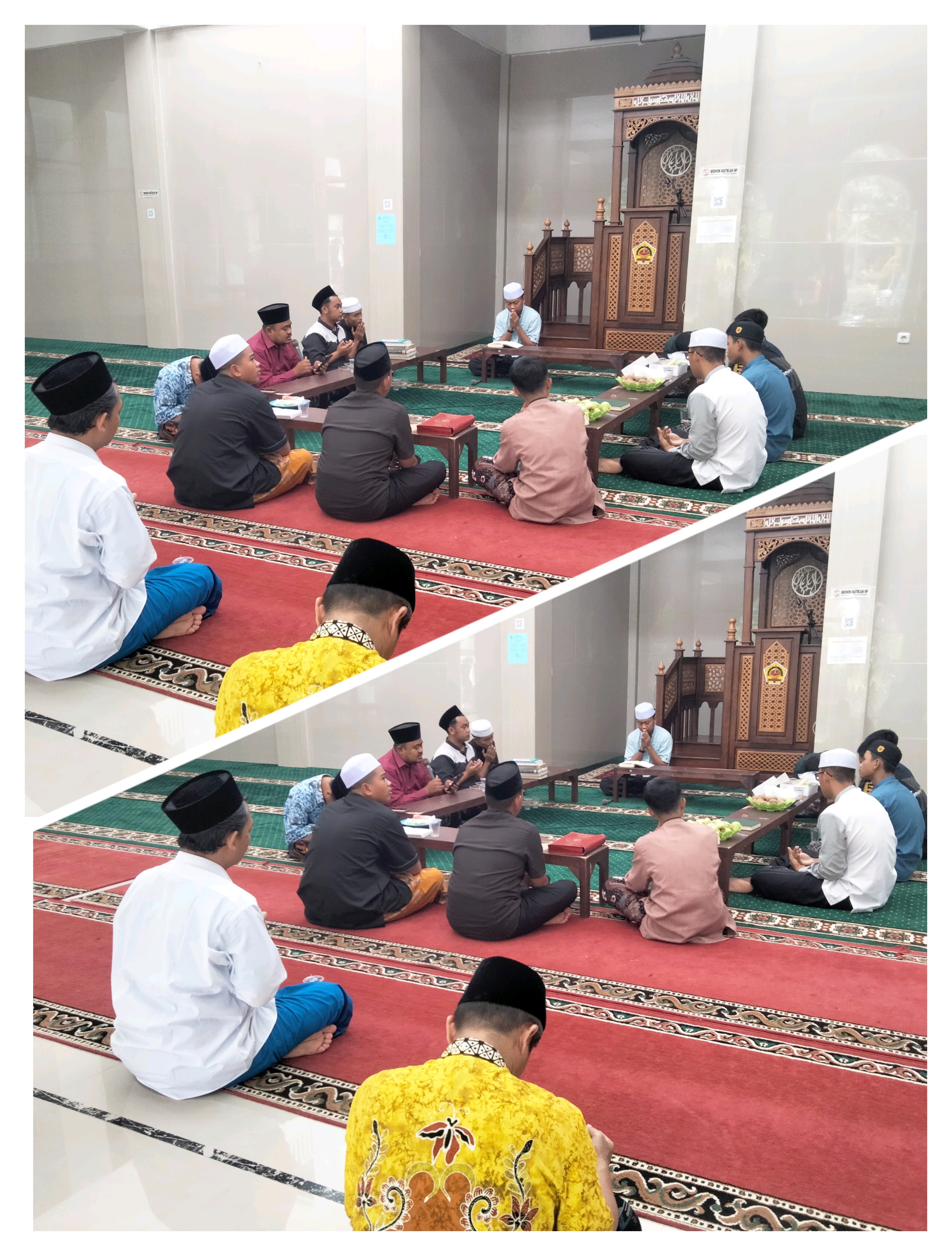 KEGIATAN KHOTMIL QUR'AN ROHIS AL-HIDAYAH SMKN 1 GLAGAH BANYUWANGI 