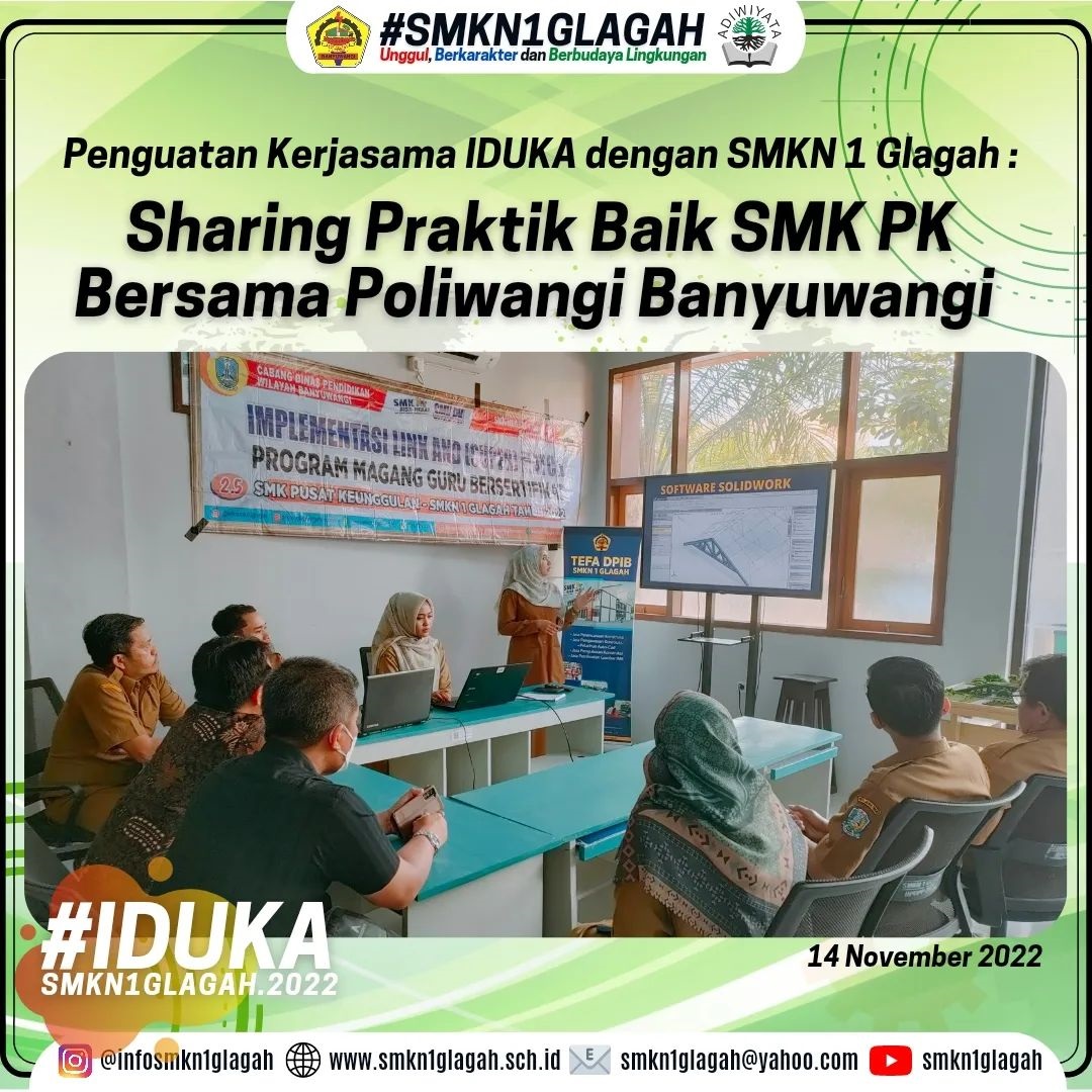 Sharing Praktik Baik SMK PK bersama POLIWANGI